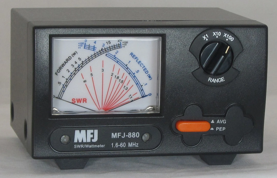 MFJ-880, X SWR/WATTMETER, 1.6-60 MHz, 2kW 4 MFJ-880, X SWR/WATTMETER, 1.6-60 MHz, 2kW