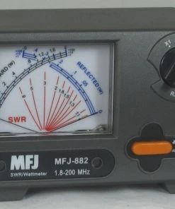 MFJ-882, X SWR/WATTMETER, 1.8-200 MHz, 200 W
