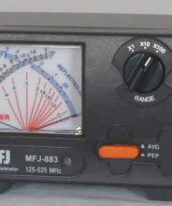 MFJ-883, X SWR/WATTMETER, 125-525 MHz, 200 W 9 MFJ-883, X SWR/WATTMETER, 125-525 MHz, 200 W