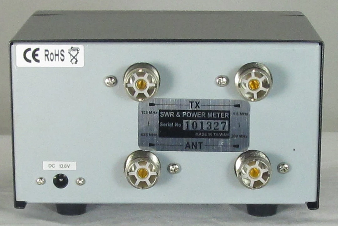 MFJ-884, X SWR/WATTMETER, 1.8-525 MHz, 200 W 6 MFJ-884, X SWR/WATTMETER, 1.8-525 MHz, 200 W