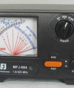MFJ-884, X SWR/WATTMETER, 1.8-525 MHz, 200 W 8 MFJ-884, X SWR/WATTMETER, 1.8-525 MHz, 200 W
