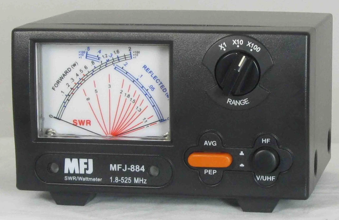 MFJ-884, X SWR/WATTMETER, 1.8-525 MHz, 200 W 5 MFJ-884, X SWR/WATTMETER, 1.8-525 MHz, 200 W