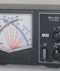MFJ-891, GIANT X SWR/WATTMETER, 1.6-60 MHz, 2kW 8 MFJ-891, GIANT X SWR/WATTMETER, 1.6-60 MHz, 2kW