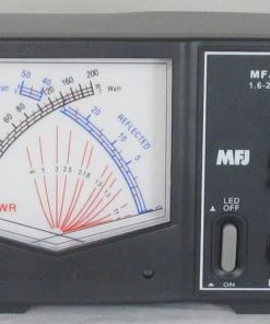 MFJ SEC-892, GIANT X SWR/WATTMETER, 1.6-200MHz, 200W