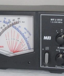 MFJ-892, GIANT X SWR/WATTMETER, 1.6-200MHz, 200W 8 MFJ-892, GIANT X SWR/WATTMETER, 1.6-200MHz, 200W
