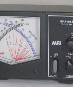 MFJ-893, GIANT X SWR/WATTMETER, 125-525 MHz, 200W 8 MFJ-893, GIANT X SWR/WATTMETER, 125-525 MHz, 200W