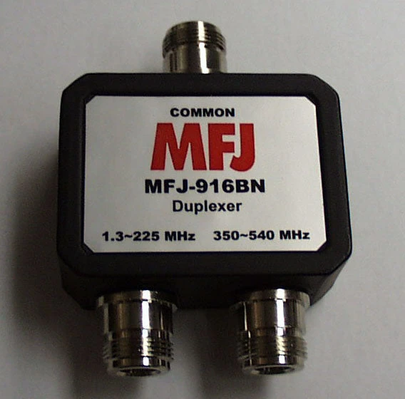 MFJ-916BN, 1.8-225MHz, 350-540 MHz DUPLEXER, N FEMALE 3 MFJ-916BN, 1.8-225MHz, 350-540 MHz DUPLEXER, N FEMALE
