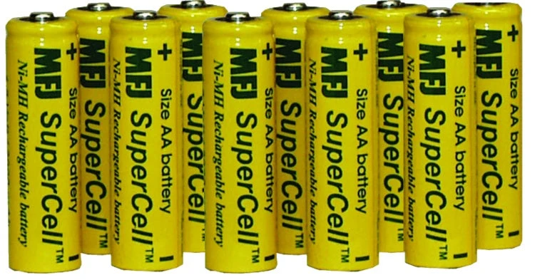 MFJ-92AA10, BATTERY, NI-MH, AA, 3000 MA, 10 PACK 3 MFJ-92AA10, BATTERY, NI-MH, AA, 3000 MA, 10 PACK