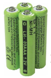 MFJ-92AAA04, BATTERY, AAA NI-MH 4 PAK 3 MFJ-92AAA04, BATTERY, AAA NI-MH 4 PAK