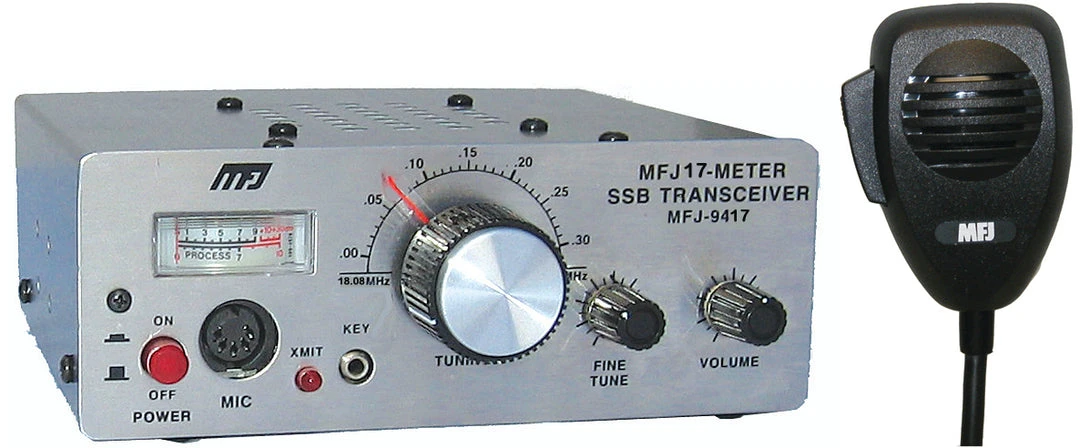 MFJ-9417X, TRANSCEIVER, SSB 17-METER WITH MICROPHONE 3 MFJ-9417X, TRANSCEIVER, SSB 17-METER WITH MICROPHONE