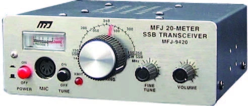 MFJ-9420, TRANSCEIVER, SSB, 20-METER 3 MFJ-9420, TRANSCEIVER, SSB, 20-METER