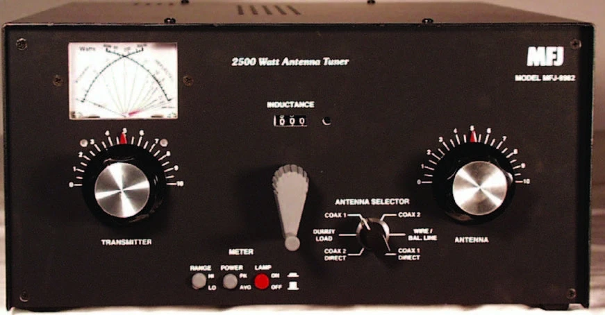 MFJ SEC-9982, 2.5 KW HF ANTENNA TUNER, 1.8-30MHz 3 MFJ SEC-9982, 2.5 KW HF ANTENNA TUNER, 1.8-30MHz