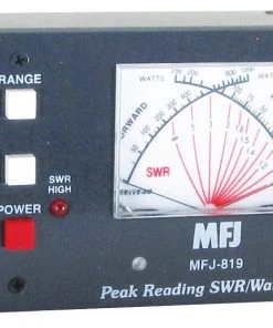 MFJ-819, IT, FLAT REMOTE, SWR/WATTMETER, MOBILE, HF+6M, 2kW