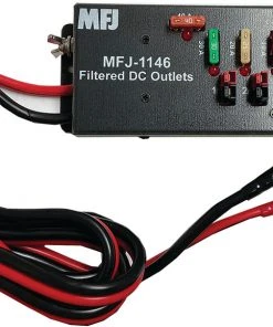 MFJ-1146, DC Filtered Power Strip, 40A, 13.8VDC