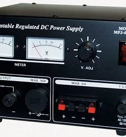 MFJ SEC-4035MV, POWER SUPPLY, 35 AMPS, MTR, 13.8 VDC, ADJ.
