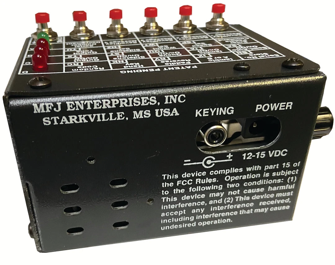 MFJ-490EX, MEMORY KEYER, FOR MFJ-564 AND BENCHER PADDLE 4 MFJ-490EX, MEMORY KEYER, FOR MFJ-564 AND BENCHER PADDLE