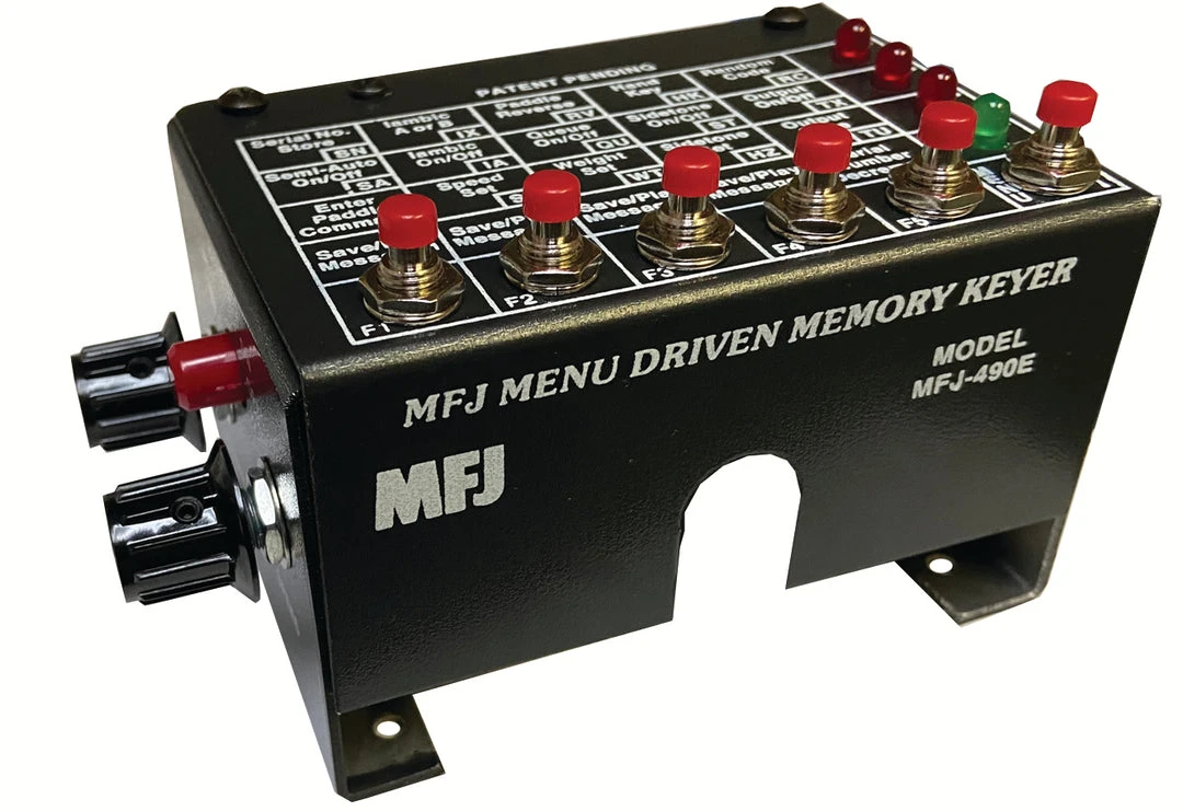 MFJ-490EX, MEMORY KEYER, FOR MFJ-564 AND BENCHER PADDLE 3 MFJ-490EX, MEMORY KEYER, FOR MFJ-564 AND BENCHER PADDLE