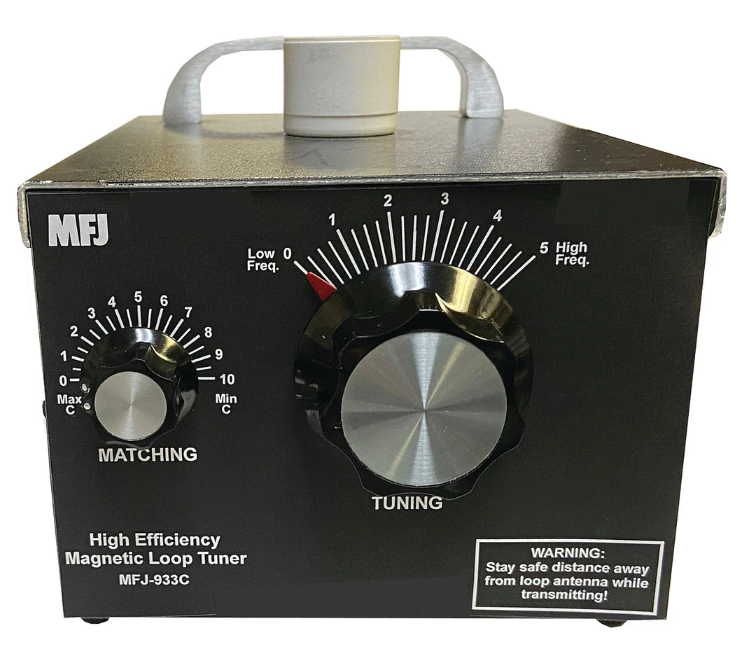 MFJ-933C, High Efficiency Magnetic Loop Tuner 3 MFJ-933C, High Efficiency Magnetic Loop Tuner
