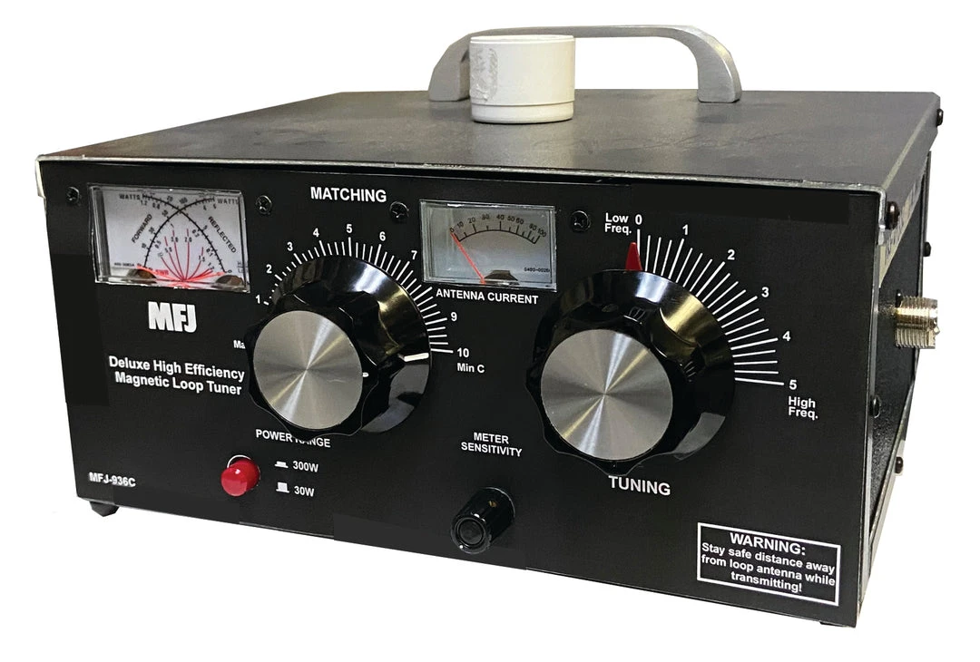MFJ-936C, Deluxe High Efficiency Magnetic Loop Tuner 5 MFJ-936C, Deluxe High Efficiency Magnetic Loop Tuner