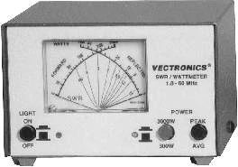 Vectronics PM-30, HF WATTMETER, 300/3000W, 1.8-60 MHz 3 Vectronics PM-30, HF WATTMETER, 300/3000W, 1.8-60 MHz
