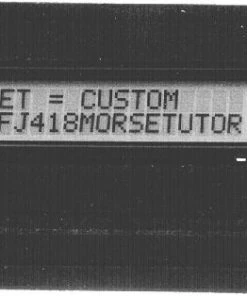 Vectronics PMT-228, IT, DELUXE PROCESSOR MORSE, WITH LCD DISPLAY