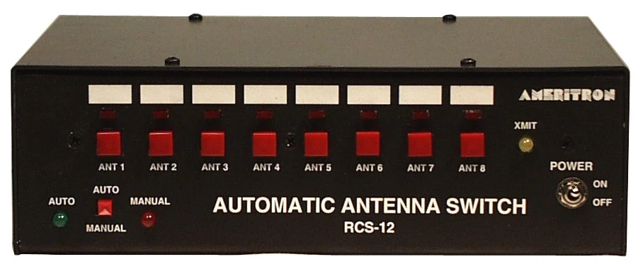 Ameritron RCS-12CX, AUTOMATIC ANT. SWITCH , CONTROLLER, 220V 3 Ameritron RCS-12CX, AUTOMATIC ANT. SWITCH , CONTROLLER, 220V