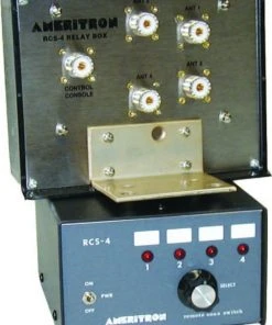Ameritron RCS-4L, ANT SWITCH, 1.8-60 MHz, 4-POS, LIGHTNING PROTECTED