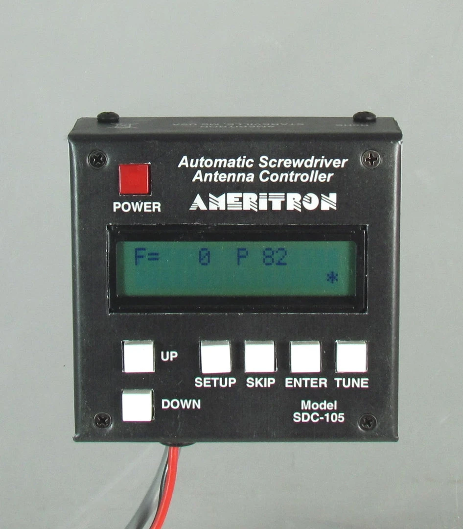 Ameritron SDC-105, AUTO SCREW DRIVER ANT CONTROLLER, W/LCD DISPLAY 3 Ameritron SDC-105, AUTO SCREW DRIVER ANT CONTROLLER, W/LCD DISPLAY