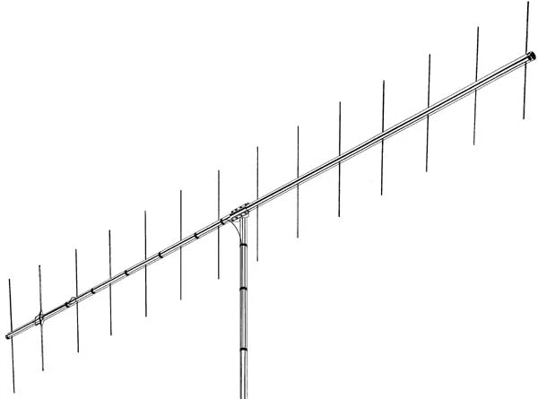 Hygain VB-214FM, 14 ELEMENT 2M WITH BETA MATCH ACCEPTS 2 MAST 13.0 3 Hygain VB-214FM, 14 ELEMENT 2M WITH BETA MATCH ACCEPTS 2 MAST 13.0