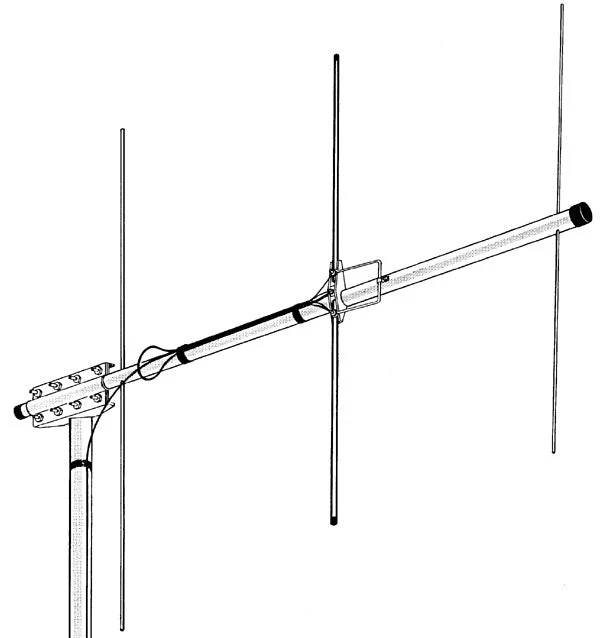 Hygain VB-23FM, 3 ELEMENT 2M WITH BETA MATCH ACCEPTS 2 MAST 6.1 3 Hygain VB-23FM, 3 ELEMENT 2M WITH BETA MATCH ACCEPTS 2 MAST 6.1